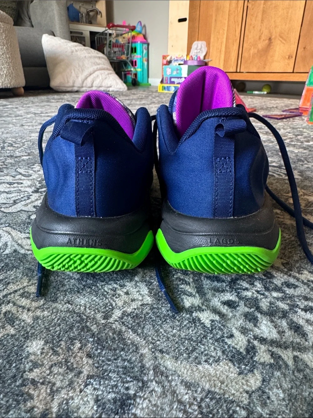 Nike Kids Athens Lagos Basketball Sneakers